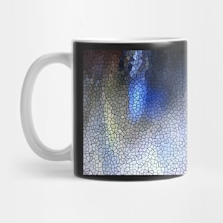 Blue Mosaic Pattern Mug